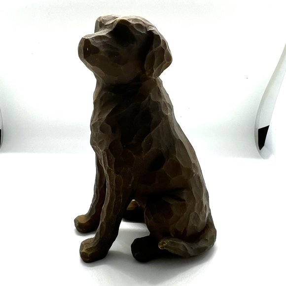 Brown Dog Figurine New - Picture 1 of 4